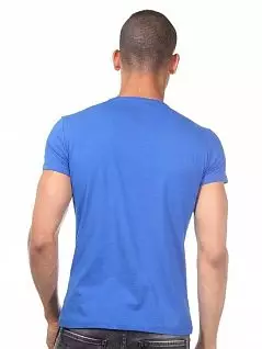 Комфортная футболка голубого цвета DARKZONE RTDZN8505